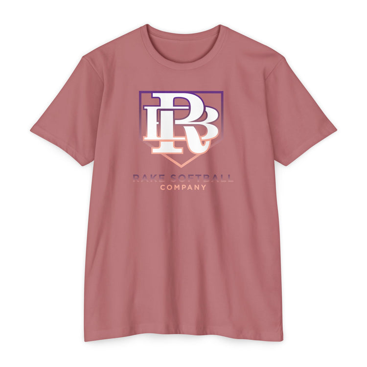 RB Homeplate Softball Tee - Rake Baseball Company - RAKE BASEBALL | BASEBALL T-SHIRT | BASEBALL CLOTHING | GOOD VIBES ONLY