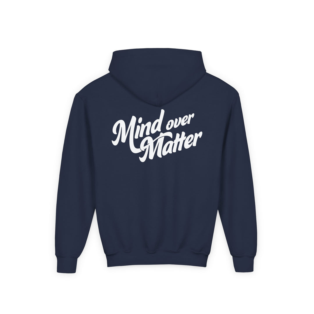 Kids Mind Over Matter Hoodie - Rake Baseball Company - RAKE BASEBALL | BASEBALL T-SHIRT | BASEBALL CLOTHING | GOOD VIBES ONLY
