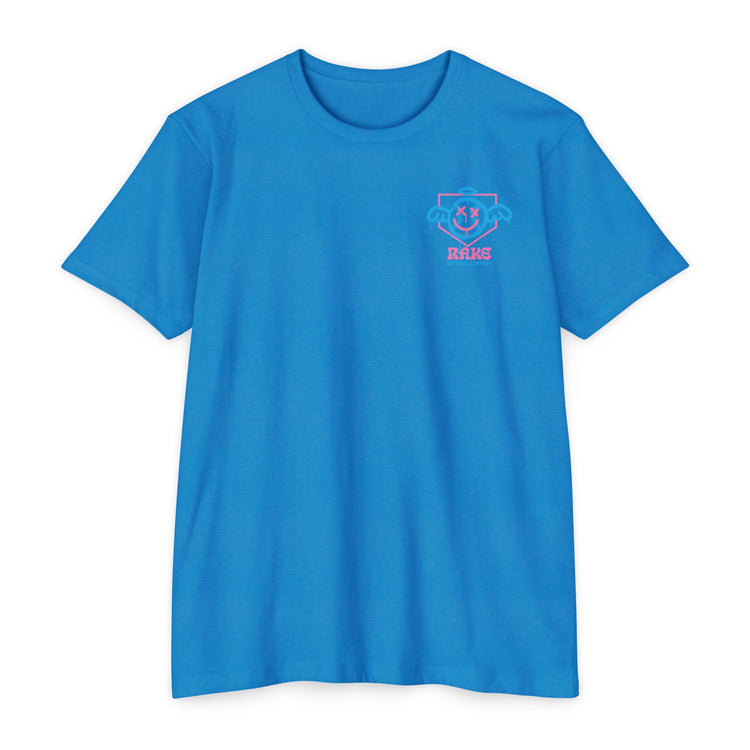 She Angel Drip Softball Tee - Rake Baseball Company - RAKE BASEBALL | BASEBALL T-SHIRT | BASEBALL CLOTHING | GOOD VIBES ONLY