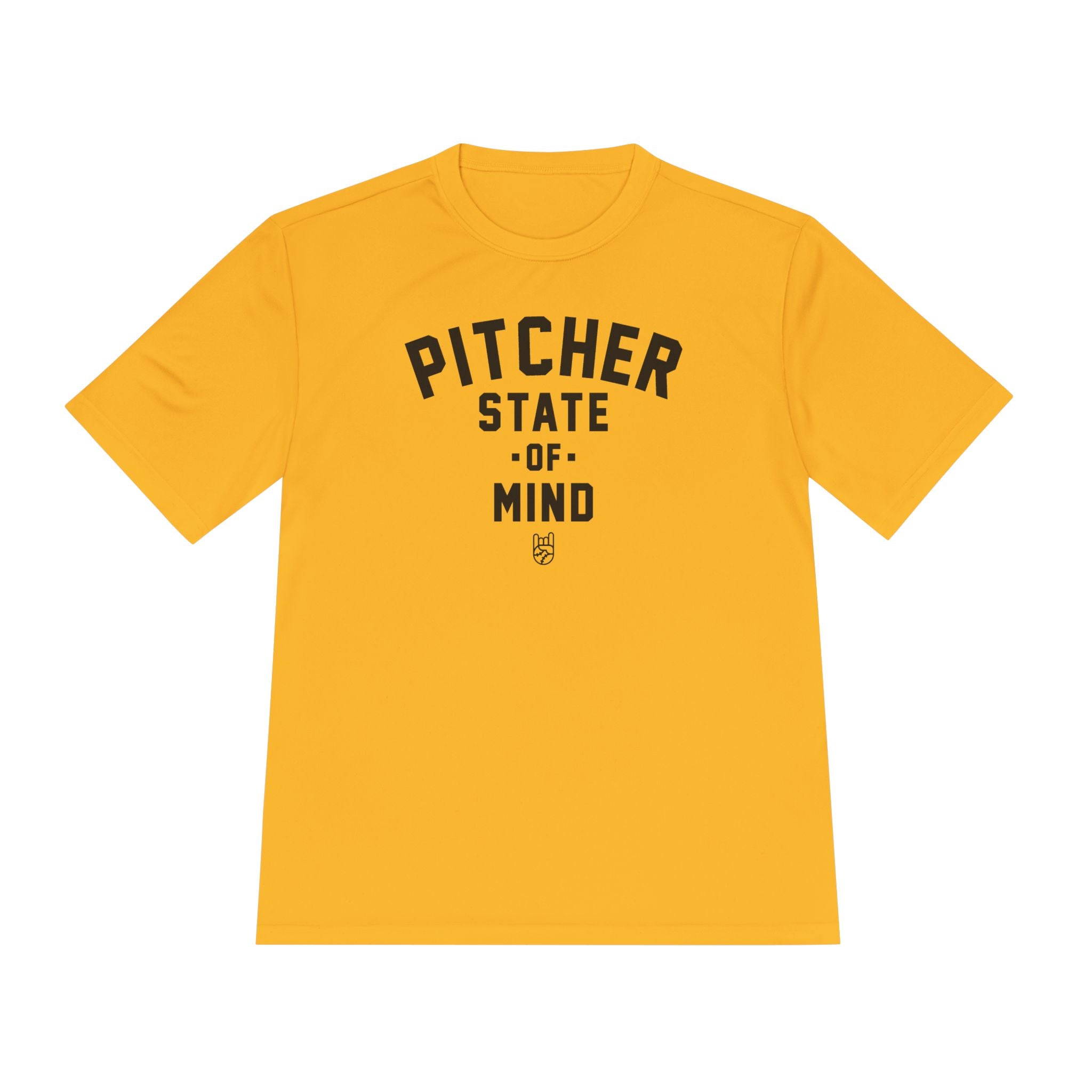 Pitcher State Of Mind Dry Fit Tee - Rake Baseball Company - RAKE BASEBALL | BASEBALL T-SHIRT | BASEBALL CLOTHING | GOOD VIBES ONLY