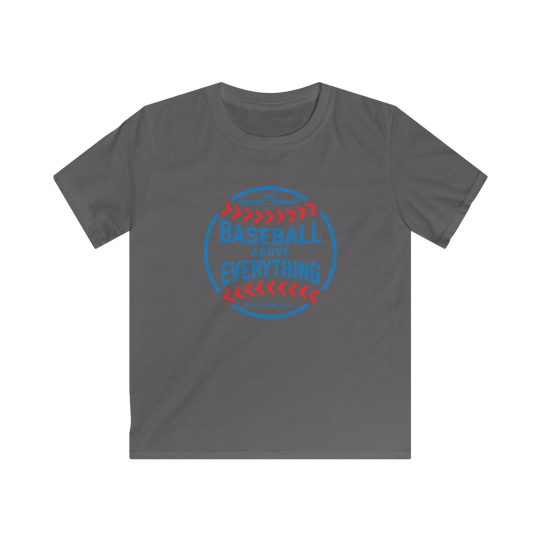Kids Baseball Above Everything Tee