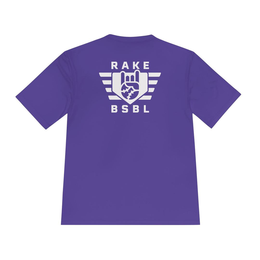 Rake Flag Dry Fit Tee - Rake Baseball Company - RAKE BASEBALL | BASEBALL T-SHIRT | BASEBALL CLOTHING | GOOD VIBES ONLY