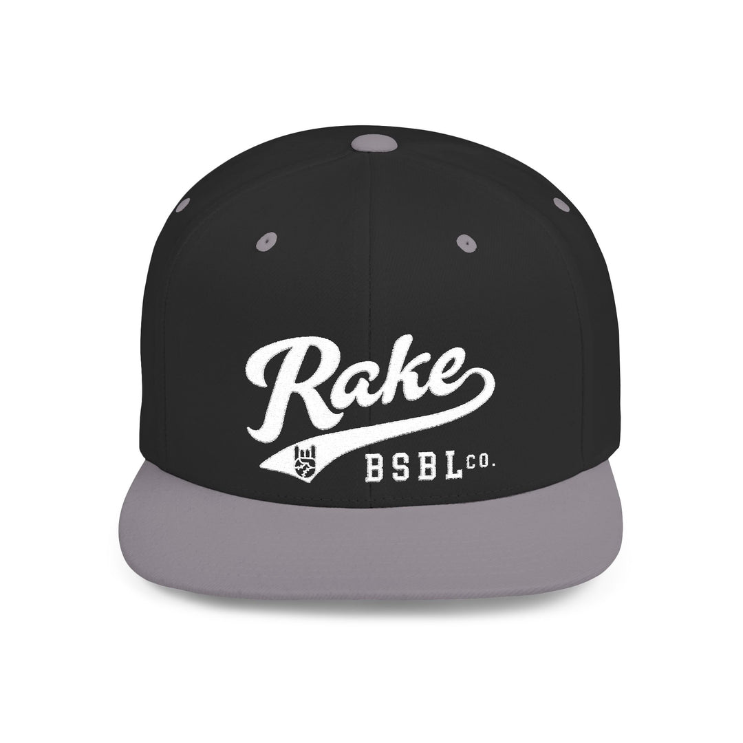 Rake Script Snapback Hat