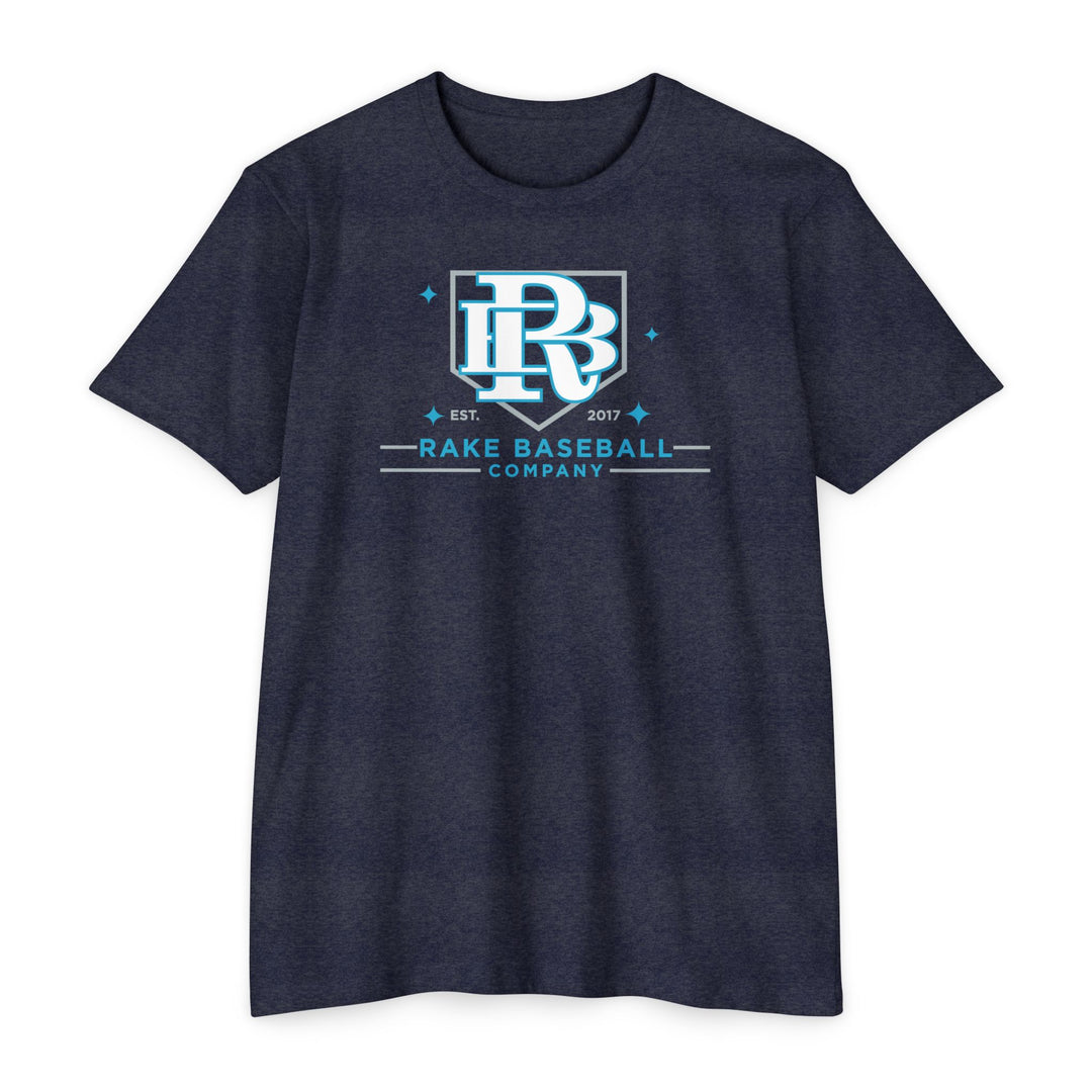 RB Homeplate Tee - Rake Baseball Company - RAKE BASEBALL | BASEBALL T-SHIRT | BASEBALL CLOTHING | GOOD VIBES ONLY