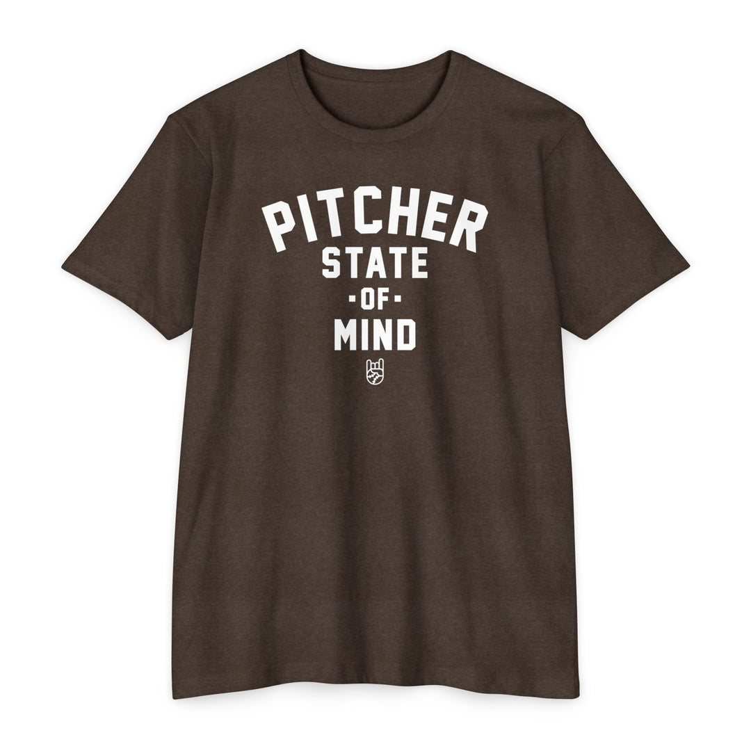 Pitcher State of Mind Tee - Rake Baseball Company - RAKE BASEBALL | BASEBALL T-SHIRT | BASEBALL CLOTHING | GOOD VIBES ONLY