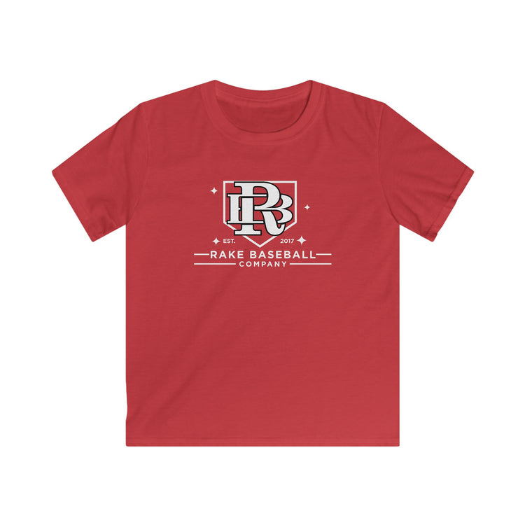 Kids Rake Baseball Homeplate Tee - Rake Baseball Company - RAKE BASEBALL | BASEBALL T-SHIRT | BASEBALL CLOTHING | GOOD VIBES ONLY