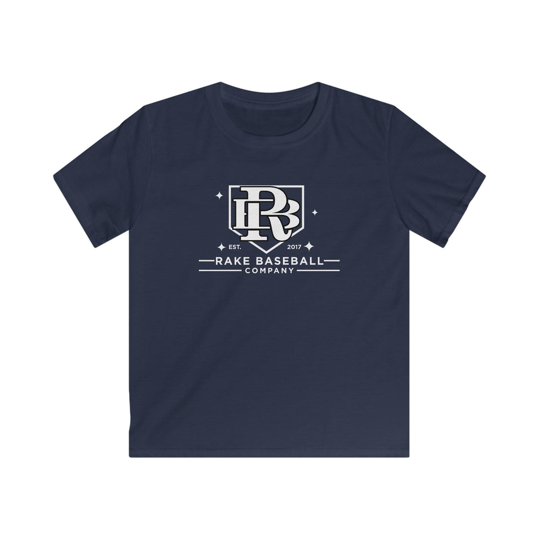 Kids Rake Baseball Homeplate Tee - Rake Baseball Company - RAKE BASEBALL | BASEBALL T-SHIRT | BASEBALL CLOTHING | GOOD VIBES ONLY