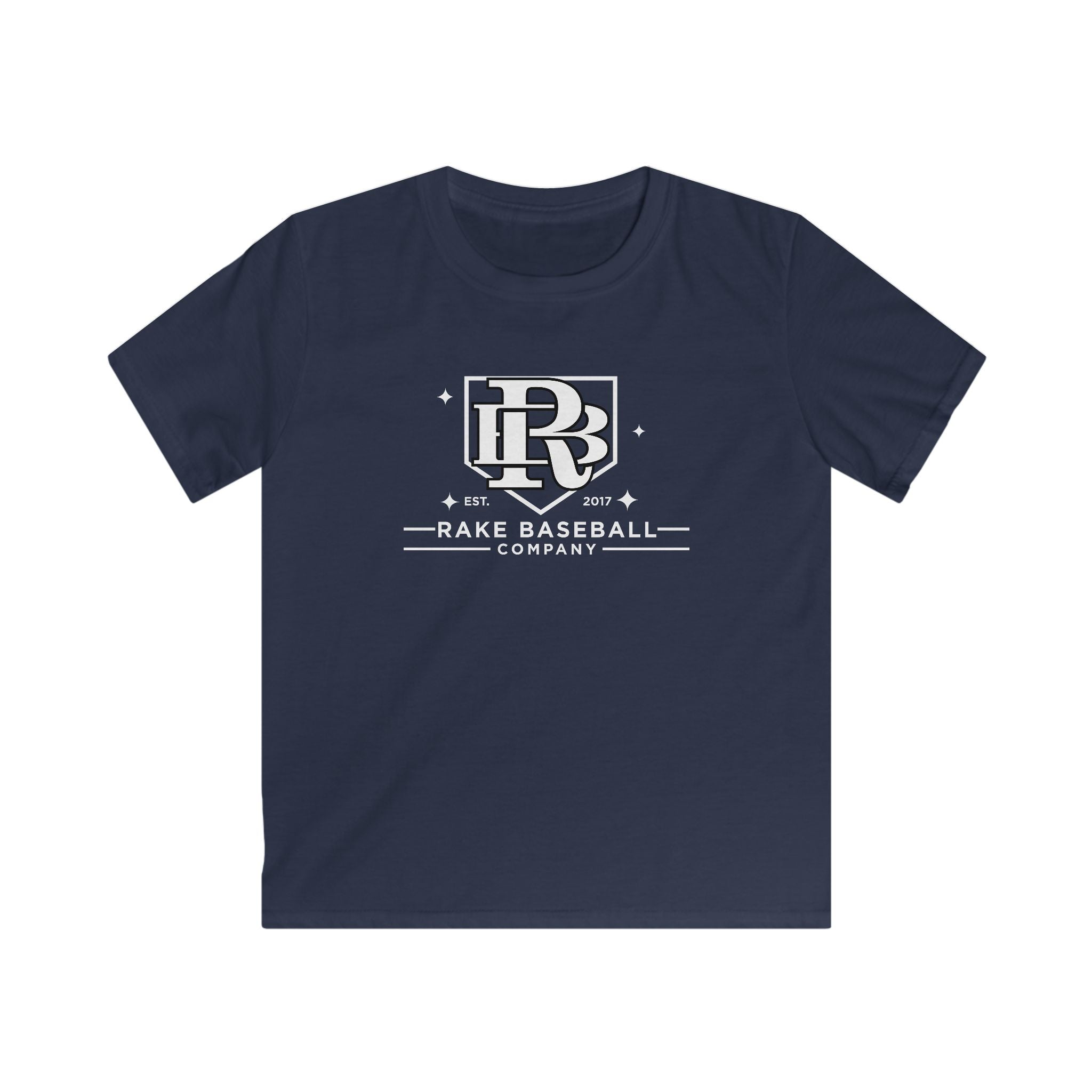 Kids Rake Baseball Homeplate Tee - Rake Baseball Company - RAKE BASEBALL | BASEBALL T-SHIRT | BASEBALL CLOTHING | GOOD VIBES ONLY