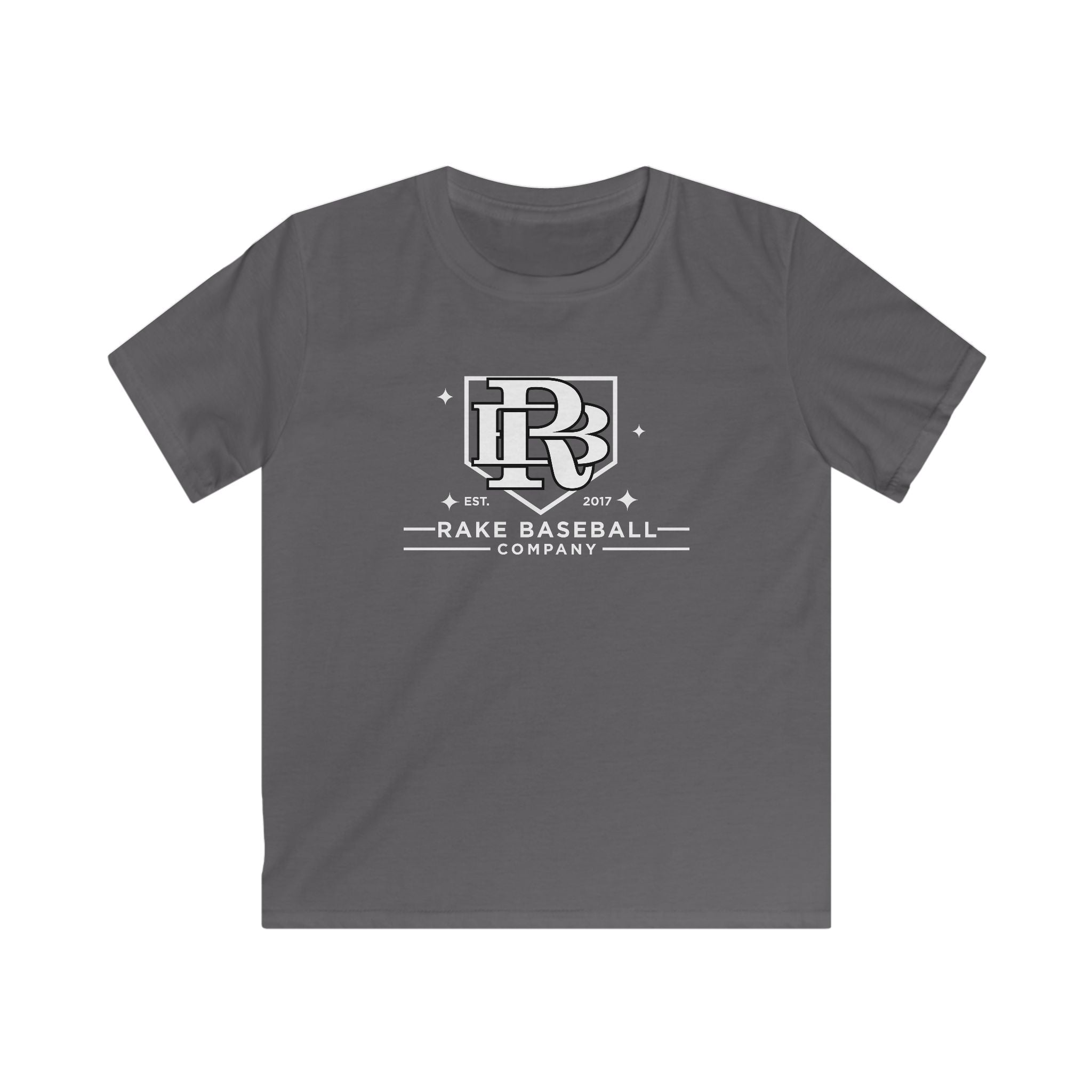 Kids Rake Baseball Homeplate Tee - Rake Baseball Company - RAKE BASEBALL | BASEBALL T-SHIRT | BASEBALL CLOTHING | GOOD VIBES ONLY