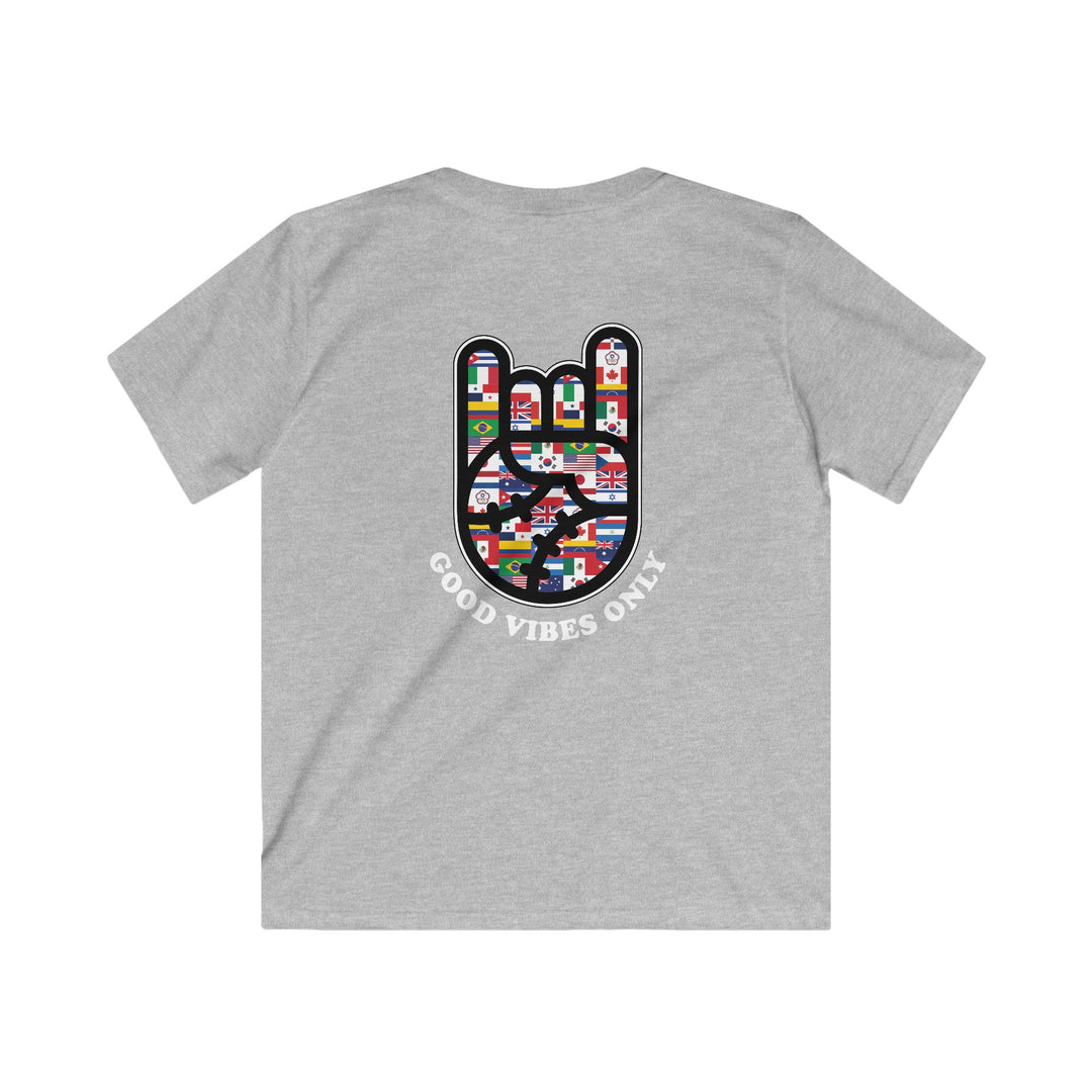 Kids Good Vibes Only WBC Edition Tee - Rake Baseball Company - RAKE BASEBALL | BASEBALL T-SHIRT | BASEBALL CLOTHING | GOOD VIBES ONLY
