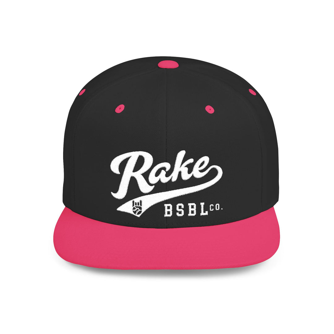 Rake Script Snapback Hat