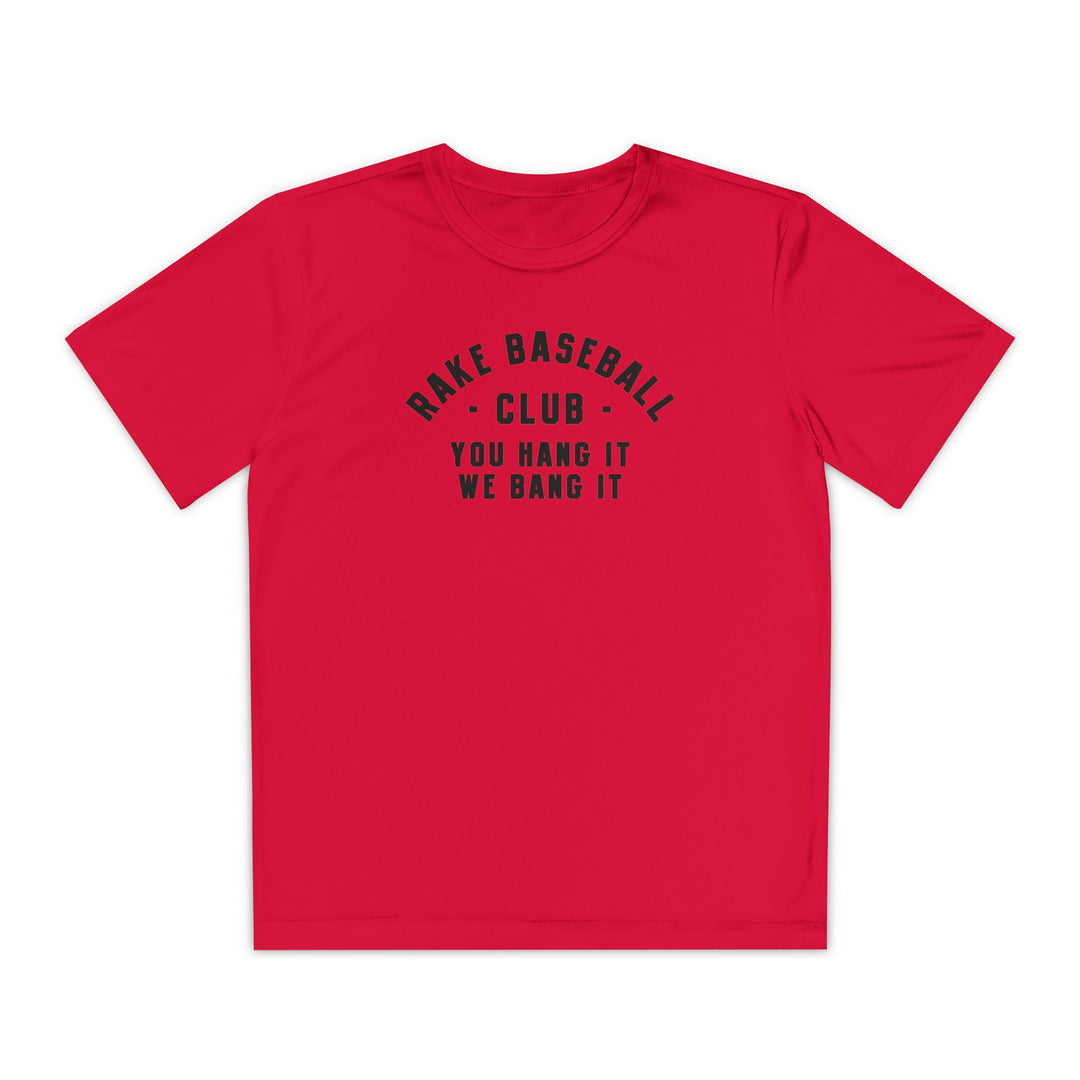 Kids Rake Baseball Club Dry Fit Tee