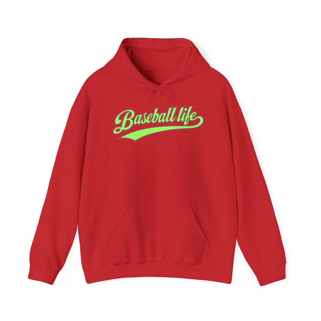 Baseball Life Green Edition Hoodie