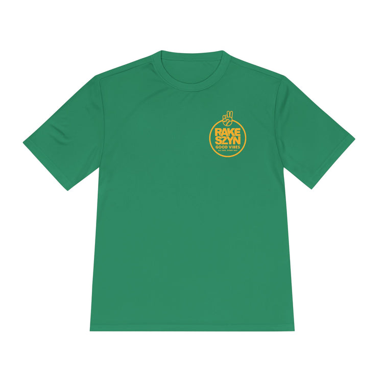 Rake SZYN Dry Fit Tee - Rake Baseball Company - RAKE BASEBALL | BASEBALL T-SHIRT | BASEBALL CLOTHING | GOOD VIBES ONLY