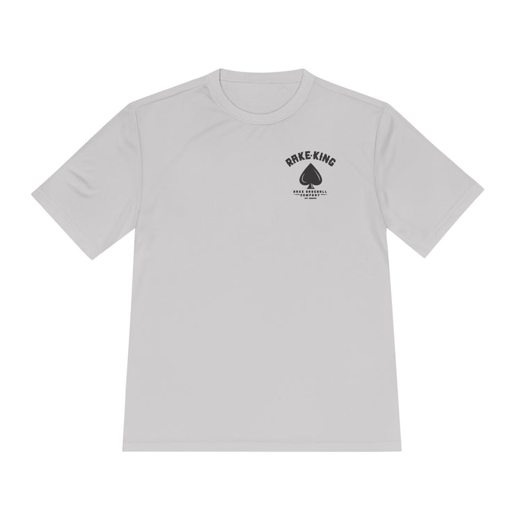 Rake King Dry Fit Tee - Rake Baseball Company - RAKE BASEBALL | BASEBALL T-SHIRT | BASEBALL CLOTHING | GOOD VIBES ONLY