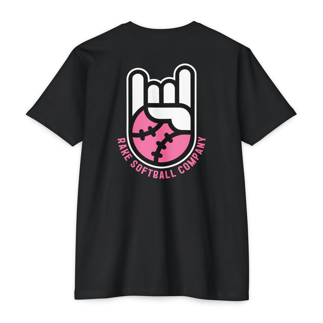 Rake Softball Company Tee - Rake Baseball Company - RAKE BASEBALL | BASEBALL T-SHIRT | BASEBALL CLOTHING | GOOD VIBES ONLY
