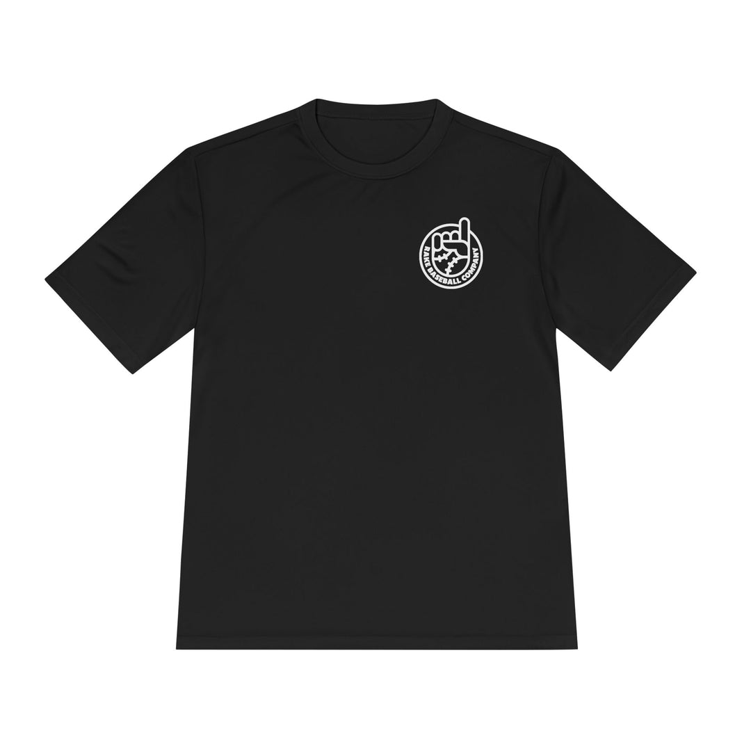One Percent Better Dry Fit Tee - Rake Baseball Company - RAKE BASEBALL | BASEBALL T-SHIRT | BASEBALL CLOTHING | GOOD VIBES ONLY