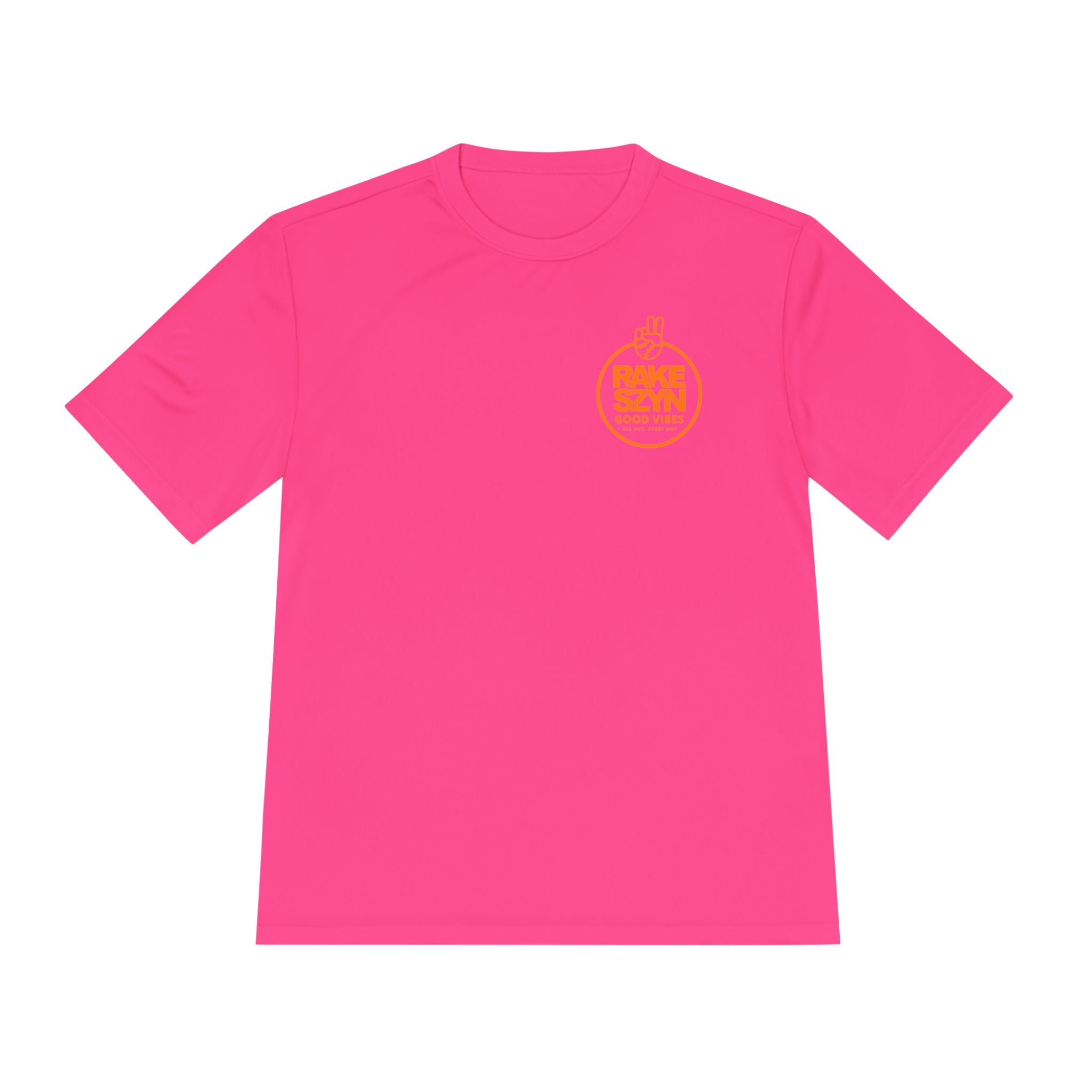 Rake SZYN Dry Fit Tee - Rake Baseball Company - RAKE BASEBALL | BASEBALL T-SHIRT | BASEBALL CLOTHING | GOOD VIBES ONLY
