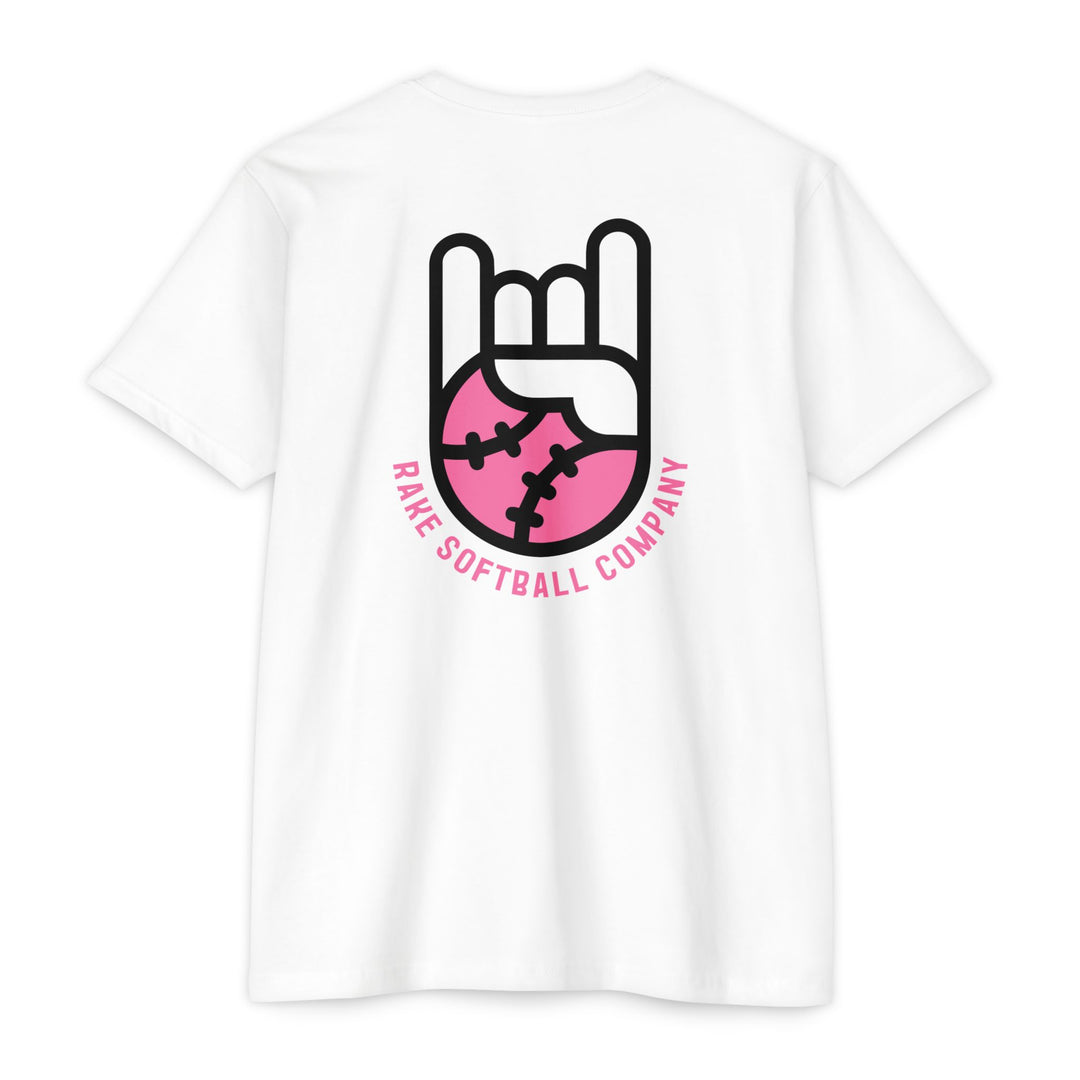 Rake Softball Company Tee - Rake Baseball Company - RAKE BASEBALL | BASEBALL T-SHIRT | BASEBALL CLOTHING | GOOD VIBES ONLY