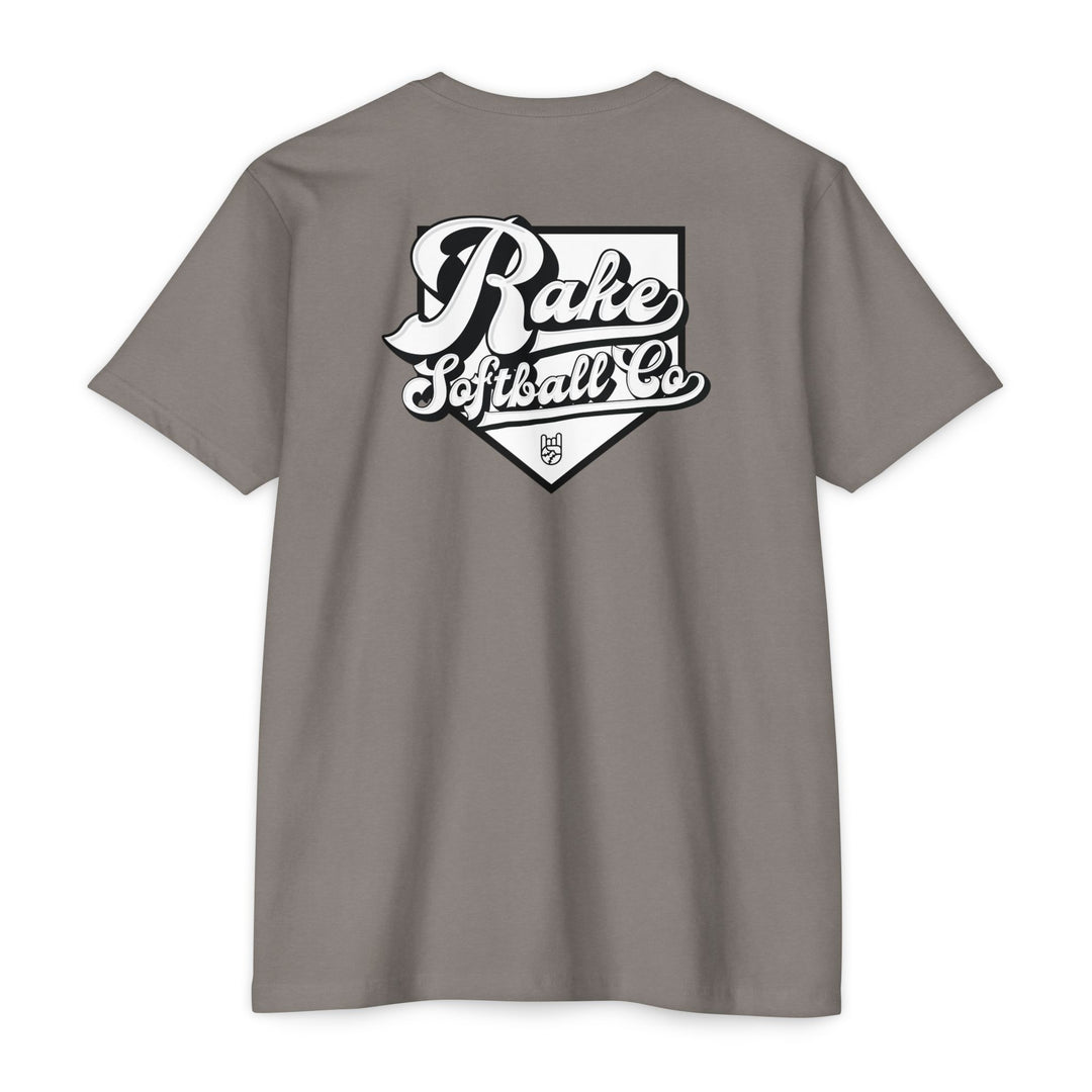 Rake Softball Co. Tee - Rake Baseball Company - RAKE BASEBALL | BASEBALL T-SHIRT | BASEBALL CLOTHING | GOOD VIBES ONLY
