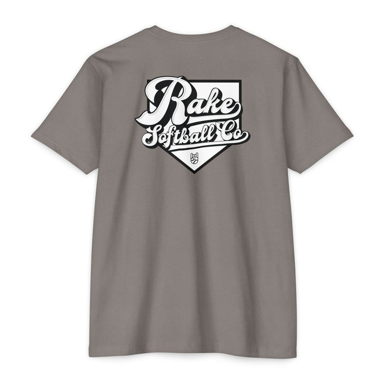 Rake Softball Co. Tee - Rake Baseball Company - RAKE BASEBALL | BASEBALL T-SHIRT | BASEBALL CLOTHING | GOOD VIBES ONLY