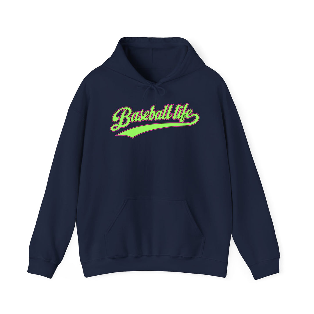 Baseball Life Green Edition Hoodie