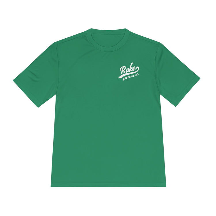 Mind Over Matter Dry Fit Tee - Rake Baseball Company - RAKE BASEBALL | BASEBALL T-SHIRT | BASEBALL CLOTHING | GOOD VIBES ONLY