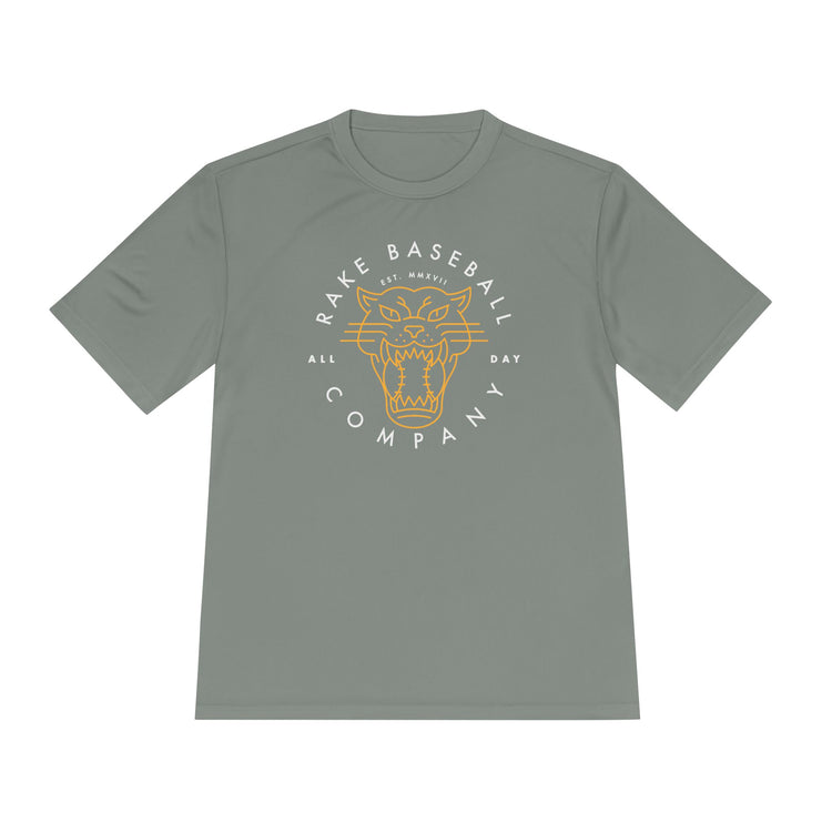 Rake Hellcat Dry Fit Tee - Rake Baseball Company - RAKE BASEBALL | BASEBALL T-SHIRT | BASEBALL CLOTHING | GOOD VIBES ONLY