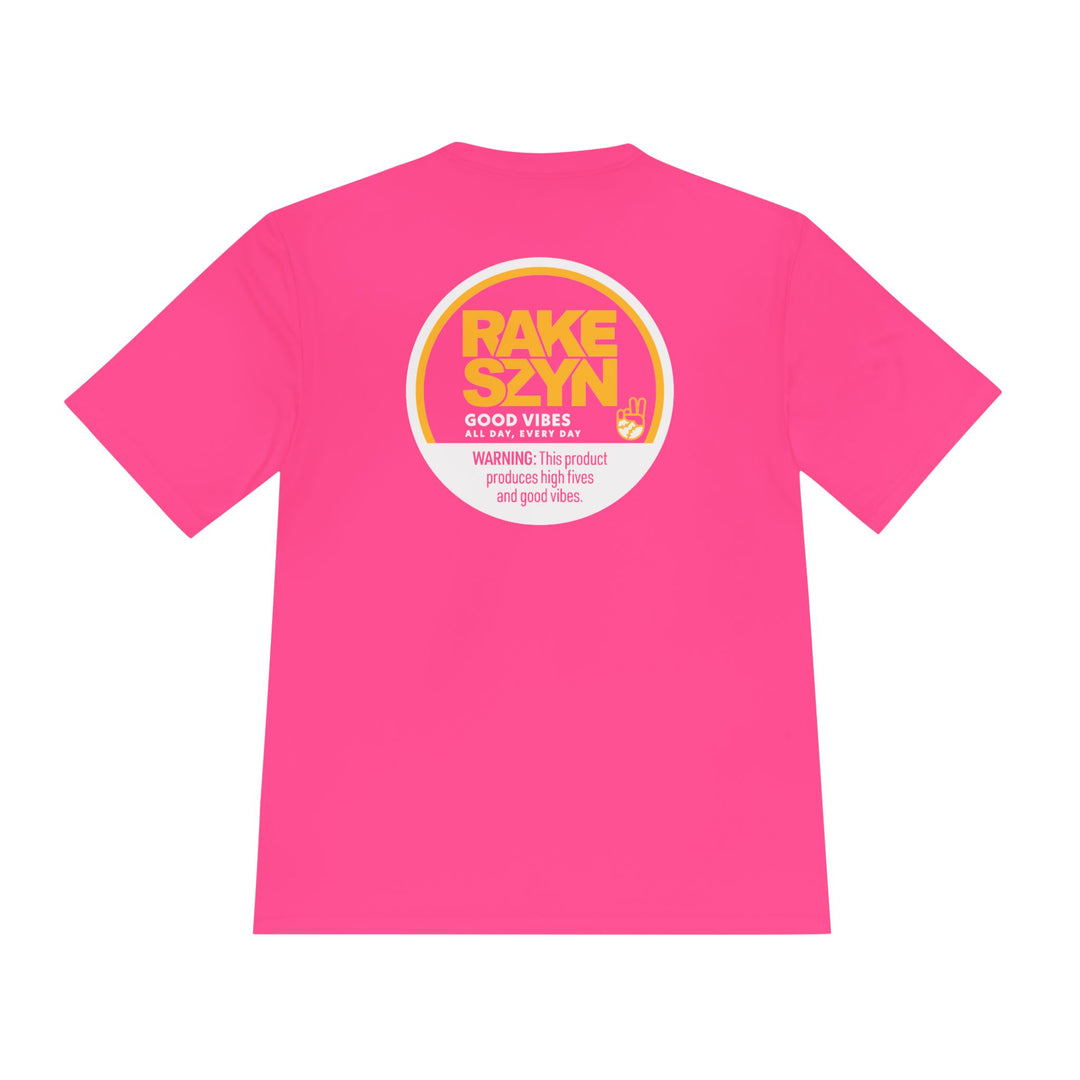 Rake SZYN Dry Fit Tee - Rake Baseball Company - RAKE BASEBALL | BASEBALL T-SHIRT | BASEBALL CLOTHING | GOOD VIBES ONLY