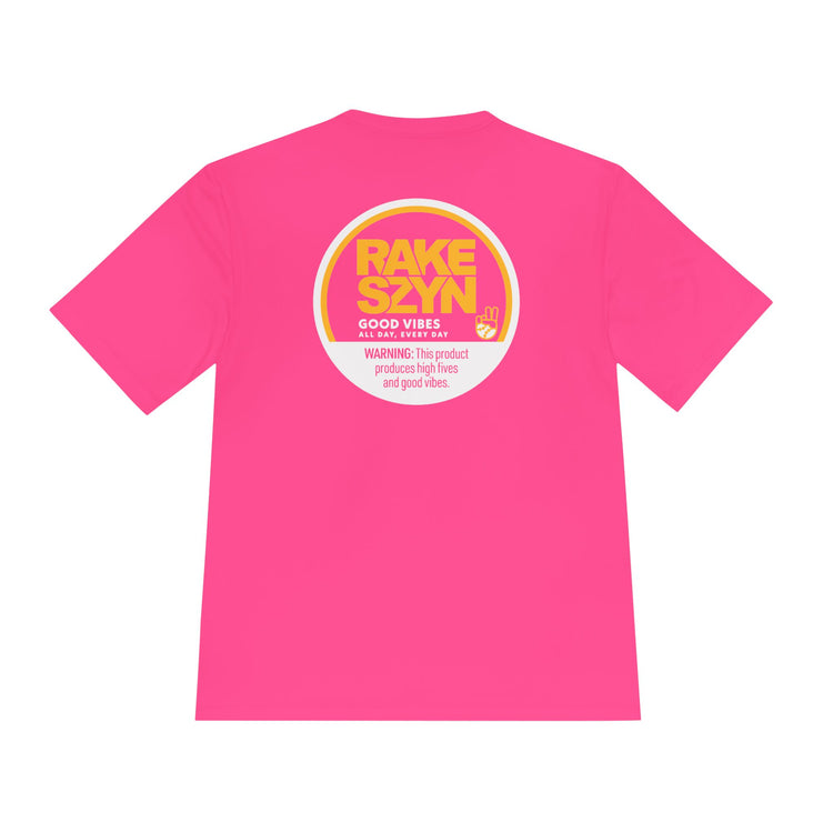 Rake SZYN Dry Fit Tee - Rake Baseball Company - RAKE BASEBALL | BASEBALL T-SHIRT | BASEBALL CLOTHING | GOOD VIBES ONLY