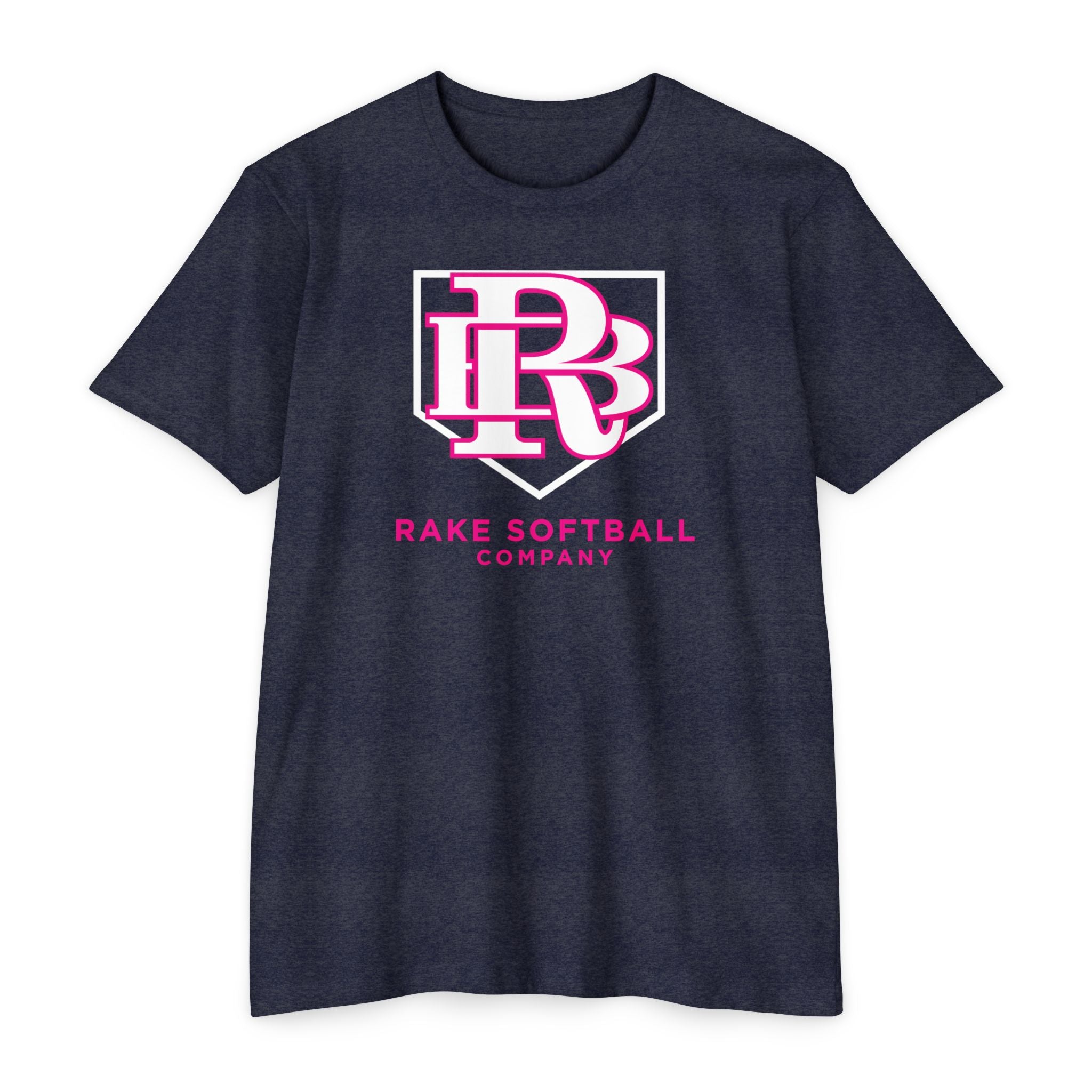 RB Homeplate Softball Tee - Rake Baseball Company - RAKE BASEBALL | BASEBALL T-SHIRT | BASEBALL CLOTHING | GOOD VIBES ONLY