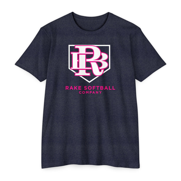 RB Homeplate Softball Tee - Rake Baseball Company - RAKE BASEBALL | BASEBALL T-SHIRT | BASEBALL CLOTHING | GOOD VIBES ONLY