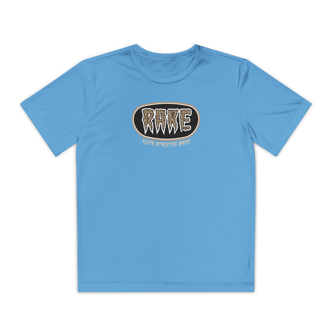 Kids Rake Cheetah Softball Company Dry Fit Tee - Rake Baseball Company - RAKE BASEBALL | BASEBALL T-SHIRT | BASEBALL CLOTHING | GOOD VIBES ONLY