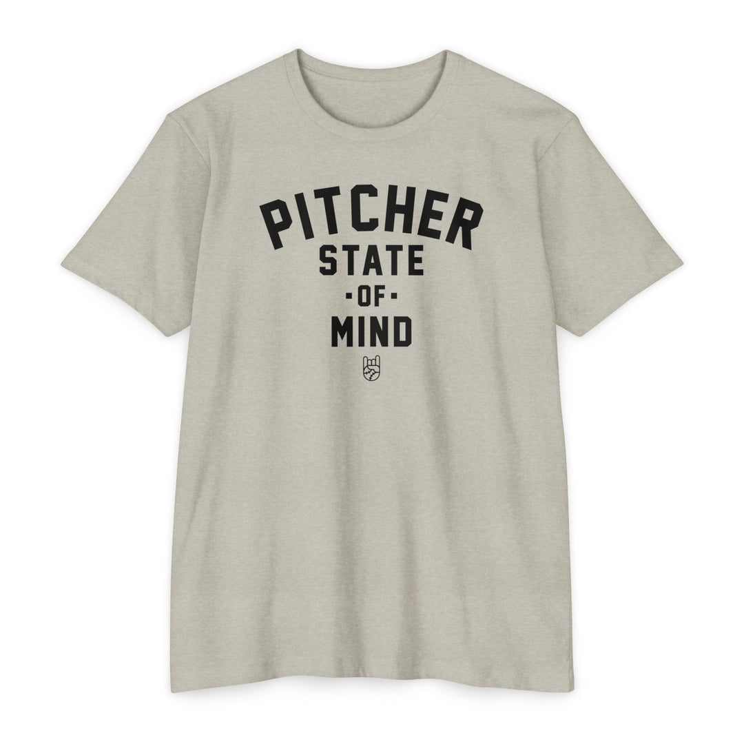 Pitcher State of Mind Tee - Rake Baseball Company - RAKE BASEBALL | BASEBALL T-SHIRT | BASEBALL CLOTHING | GOOD VIBES ONLY
