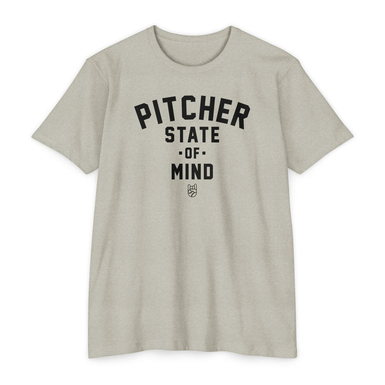 Pitcher State of Mind Tee - Rake Baseball Company - RAKE BASEBALL | BASEBALL T-SHIRT | BASEBALL CLOTHING | GOOD VIBES ONLY
