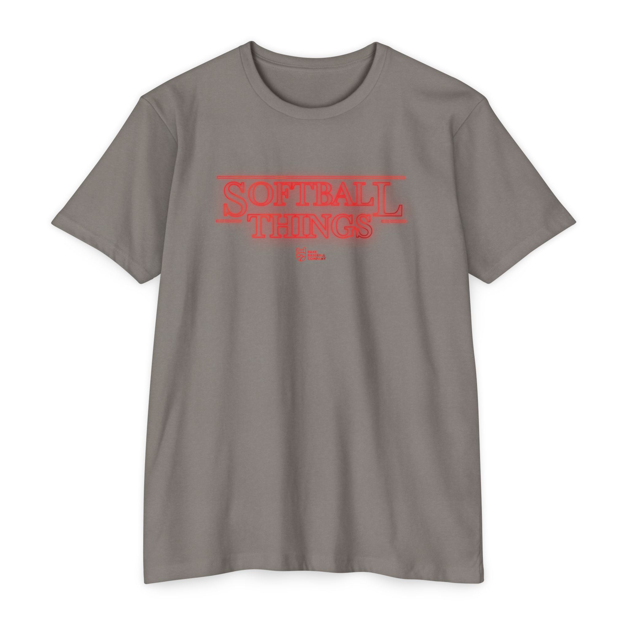 Softball Things Tee - Rake Baseball Company - RAKE BASEBALL | BASEBALL T-SHIRT | BASEBALL CLOTHING | GOOD VIBES ONLY
