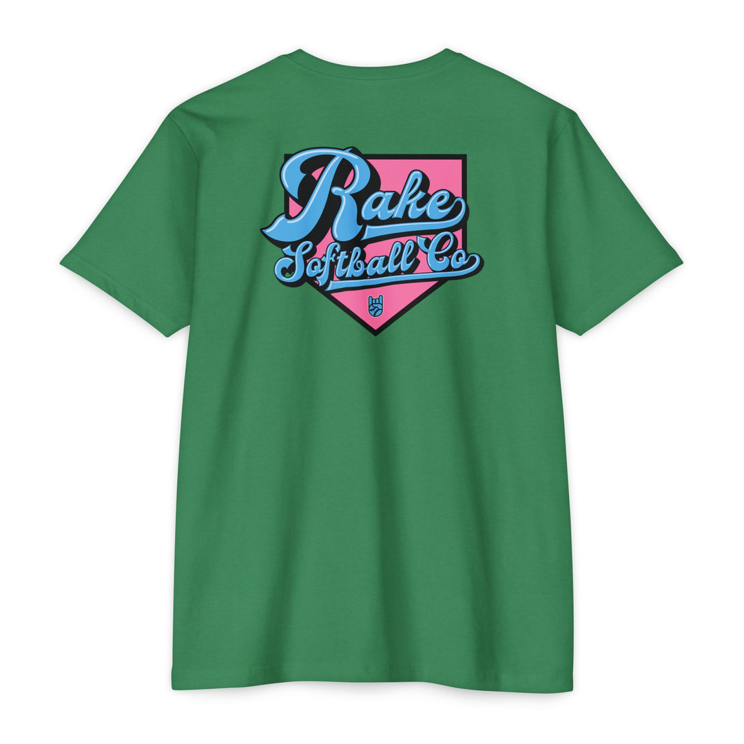 Rake Softball Co. Tee - Rake Baseball Company - RAKE BASEBALL | BASEBALL T-SHIRT | BASEBALL CLOTHING | GOOD VIBES ONLY