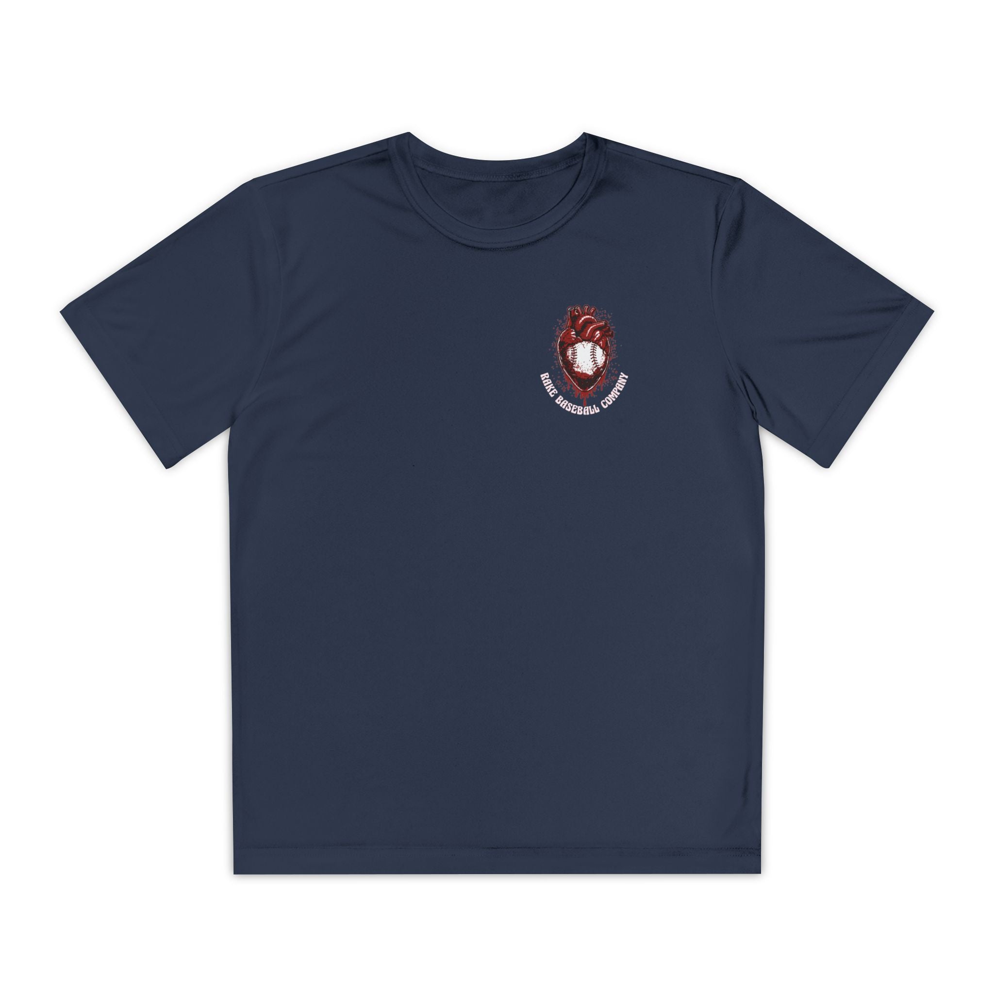 Kids My True Love Baseball Dry Fit Tee - Rake Baseball Company - RAKE BASEBALL | BASEBALL T-SHIRT | BASEBALL CLOTHING | GOOD VIBES ONLY
