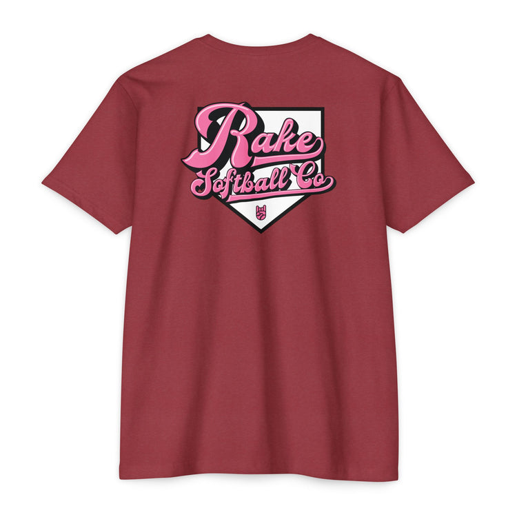 Rake Softball Co. Tee - Rake Baseball Company - RAKE BASEBALL | BASEBALL T-SHIRT | BASEBALL CLOTHING | GOOD VIBES ONLY
