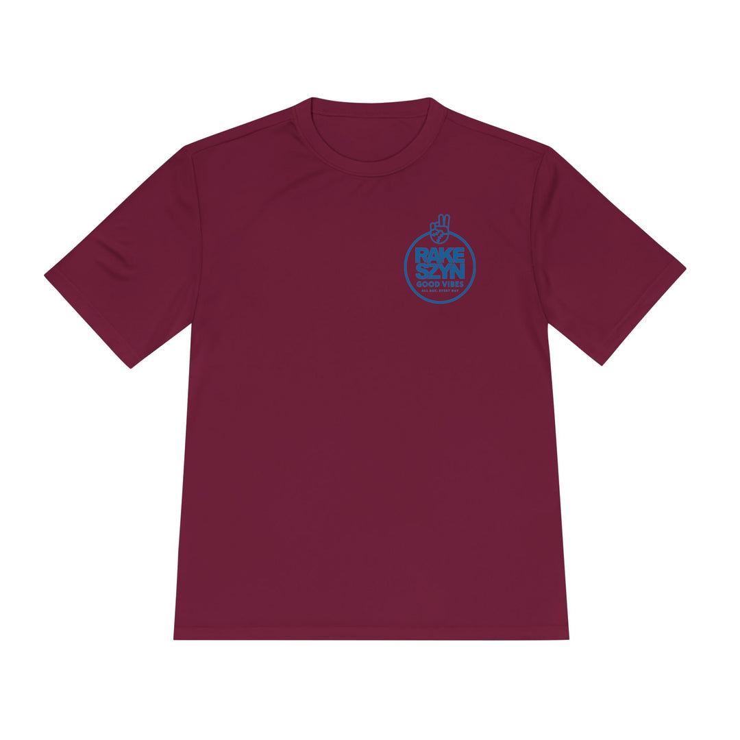 Rake SZYN Dry Fit Tee - Rake Baseball Company - RAKE BASEBALL | BASEBALL T-SHIRT | BASEBALL CLOTHING | GOOD VIBES ONLY