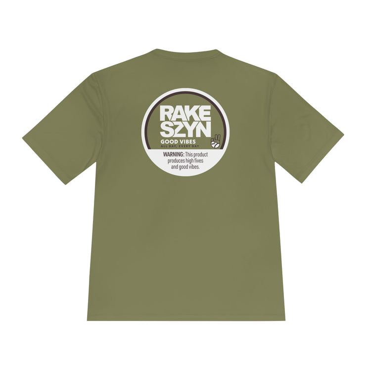 Rake SZYN Dry Fit Tee - Rake Baseball Company - RAKE BASEBALL | BASEBALL T-SHIRT | BASEBALL CLOTHING | GOOD VIBES ONLY