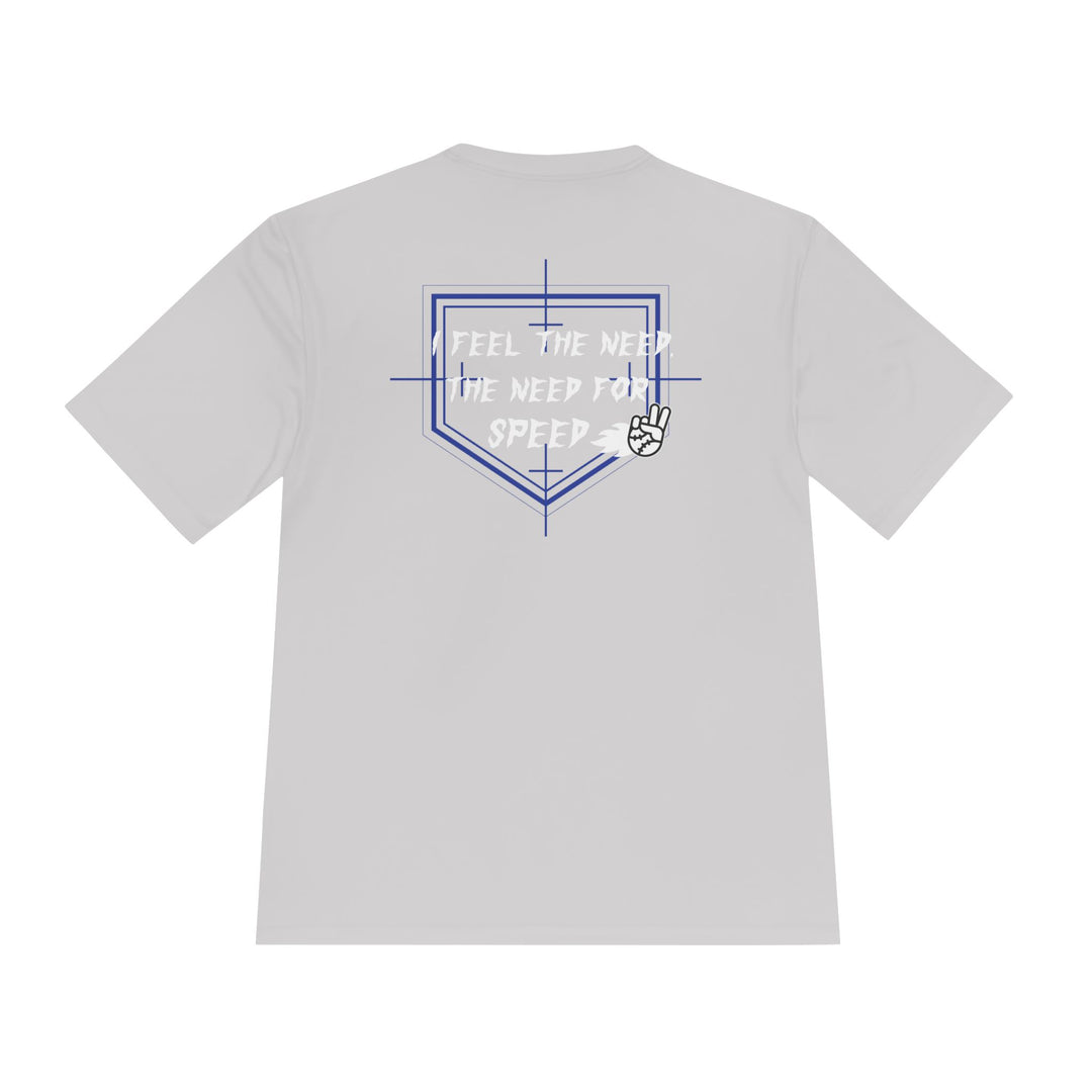 Rake Need For Speed Tee Dry Fit Tee - Rake Baseball Company - RAKE BASEBALL | BASEBALL T-SHIRT | BASEBALL CLOTHING | GOOD VIBES ONLY
