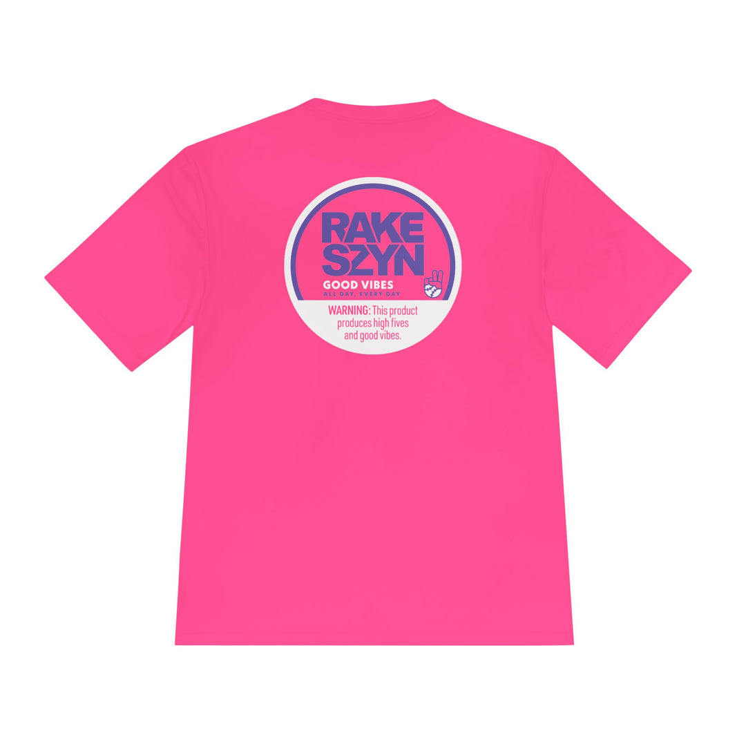 Rake SZYN Dry Fit Tee - Rake Baseball Company - RAKE BASEBALL | BASEBALL T-SHIRT | BASEBALL CLOTHING | GOOD VIBES ONLY