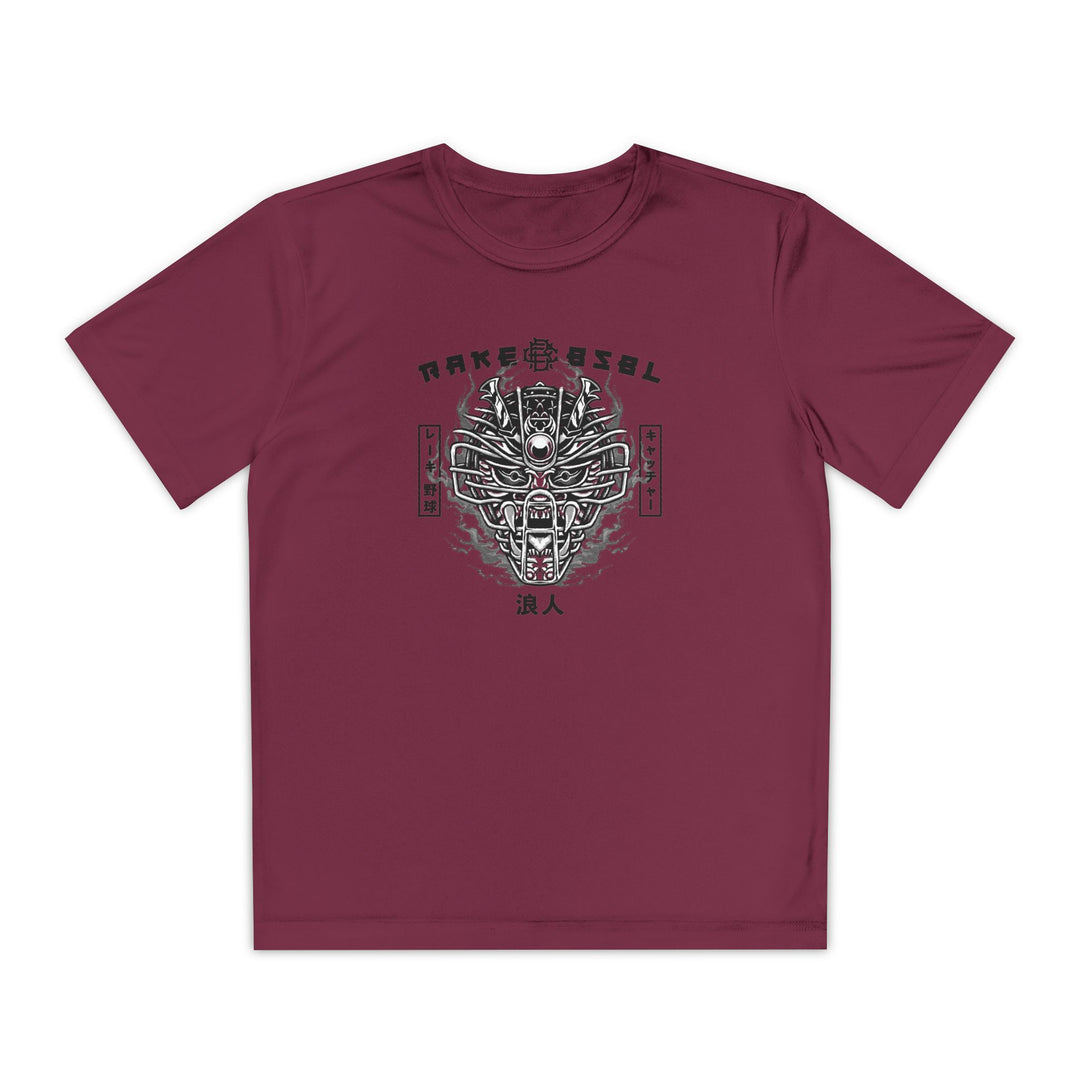Kids Ronin Catchers Dry Fit Tee - Rake Baseball Company - RAKE BASEBALL | BASEBALL T-SHIRT | BASEBALL CLOTHING | GOOD VIBES ONLY