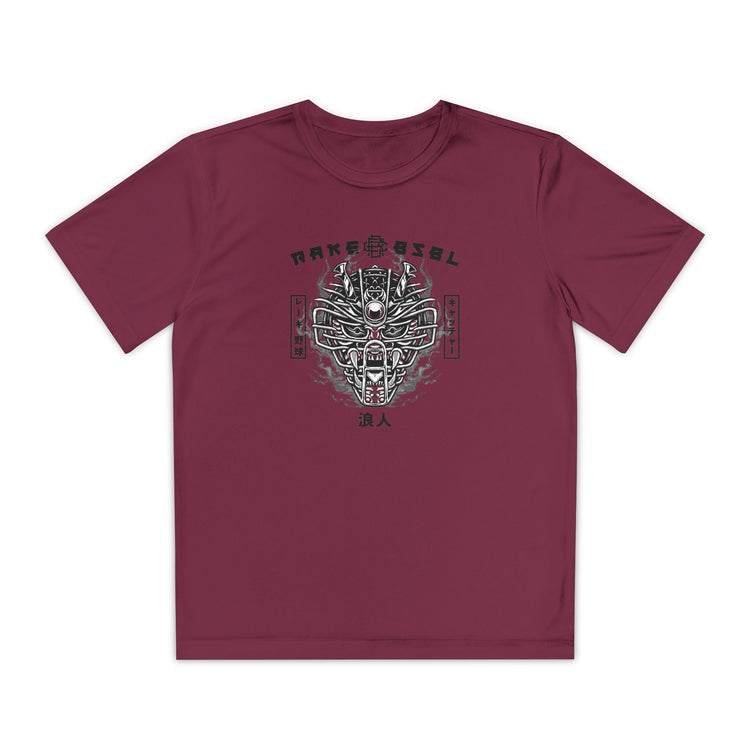 Kids Ronin Catchers Dry Fit Tee - Rake Baseball Company - RAKE BASEBALL | BASEBALL T-SHIRT | BASEBALL CLOTHING | GOOD VIBES ONLY