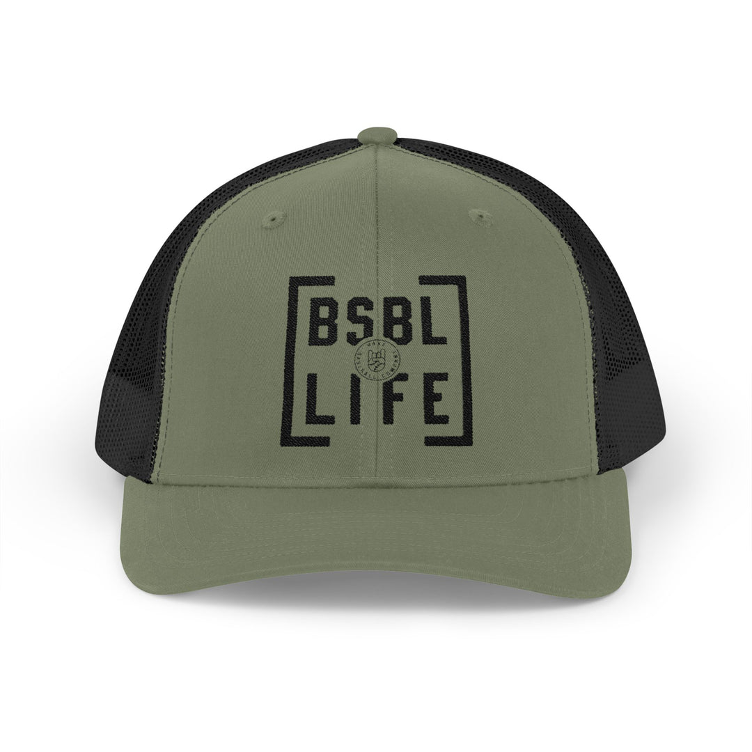 BSBL Life Snapback Trucker Cap