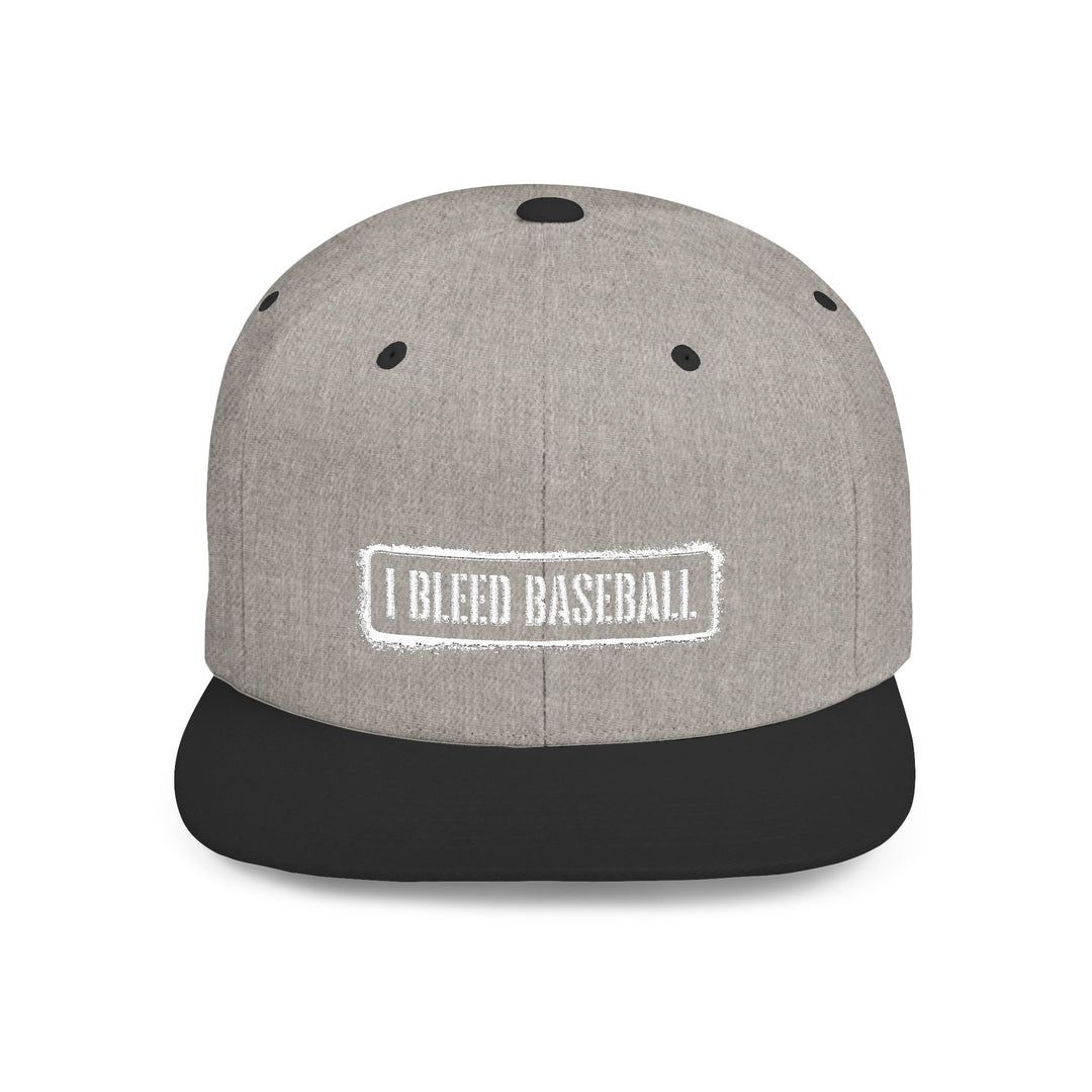 I Bleed Baseball Snapback Hat