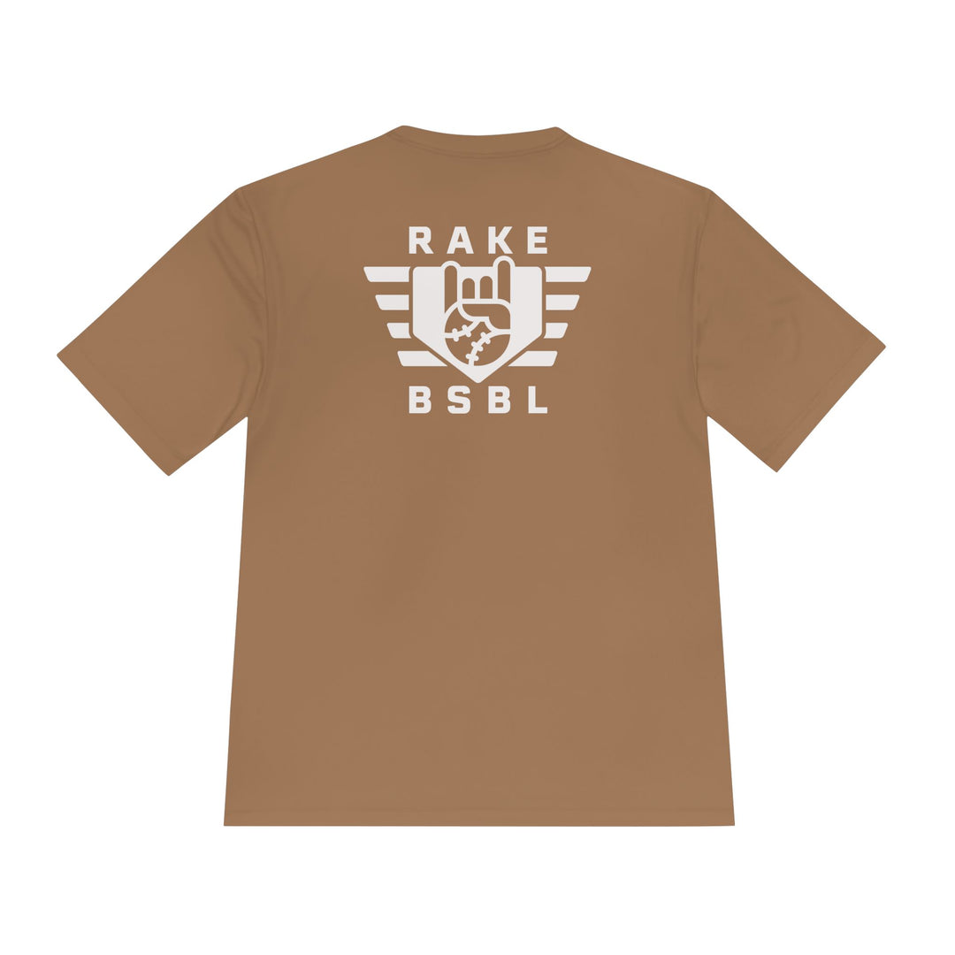 Rake Flag Dry Fit Tee - Rake Baseball Company - RAKE BASEBALL | BASEBALL T-SHIRT | BASEBALL CLOTHING | GOOD VIBES ONLY