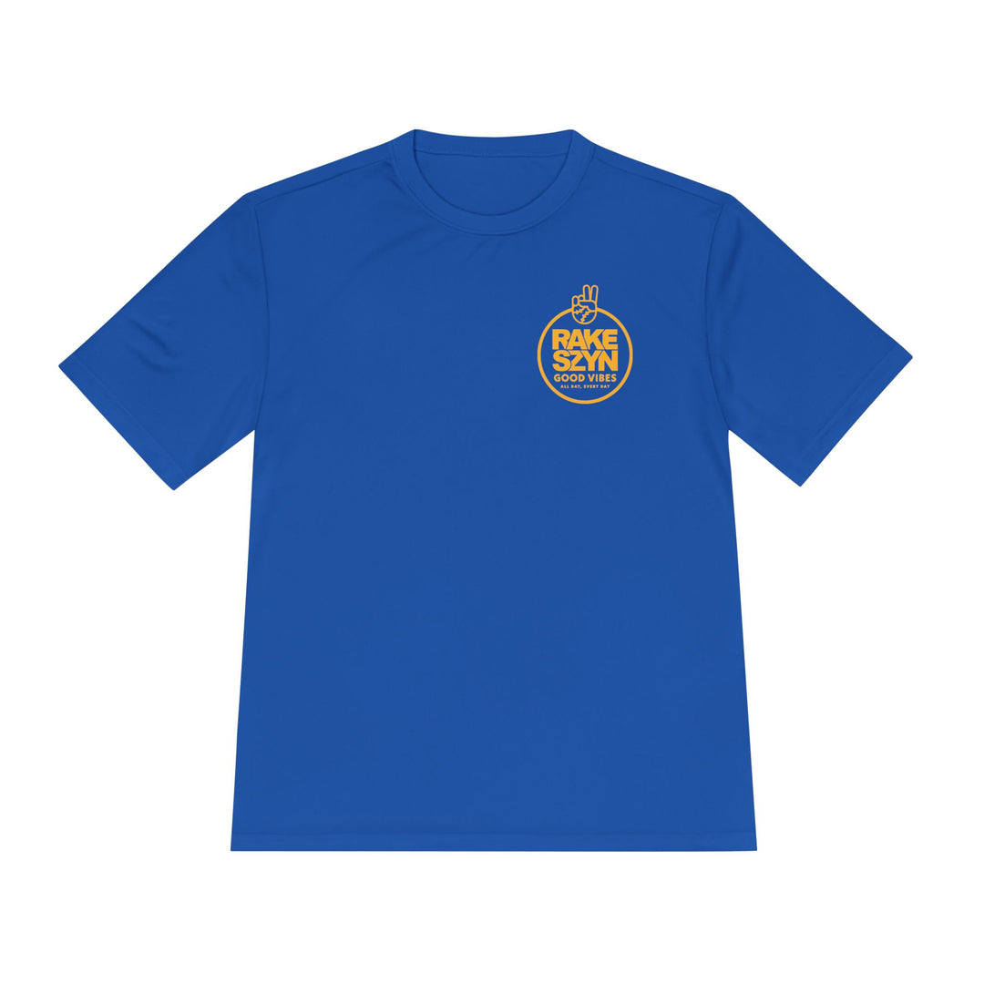 Rake SZYN Dry Fit Tee - Rake Baseball Company - RAKE BASEBALL | BASEBALL T-SHIRT | BASEBALL CLOTHING | GOOD VIBES ONLY