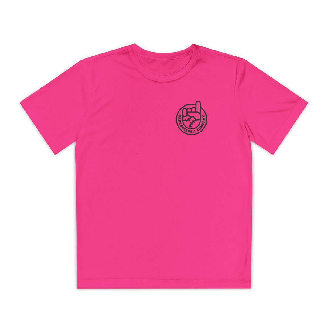 Kids One Day or Day One Dry Fit Tee - Rake Baseball Company - RAKE BASEBALL | BASEBALL T-SHIRT | BASEBALL CLOTHING | GOOD VIBES ONLY